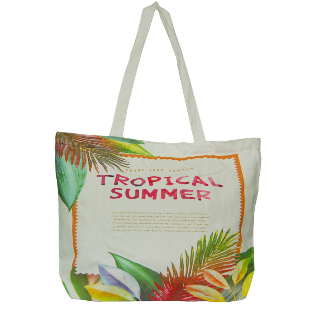 Tropical Summer Tasche Nr. 4 Leinenbeutel.