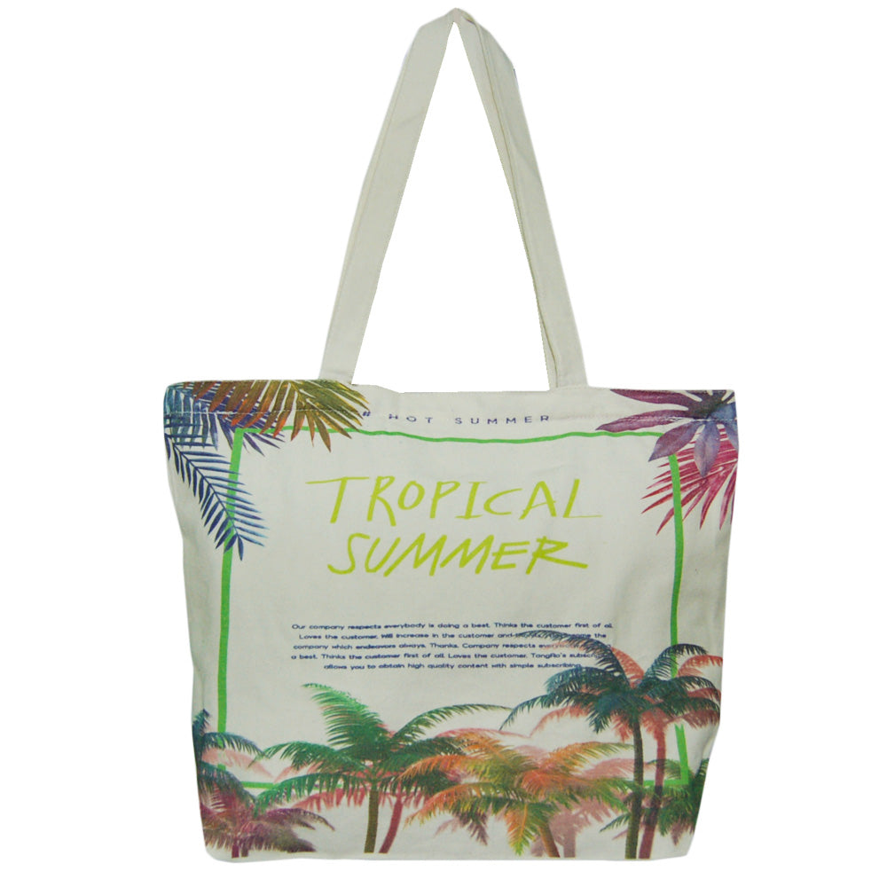 Tropical Summer no. 5 linen bag.